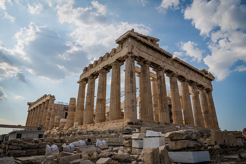 The Parthenon on the Acropolis, Athens